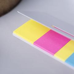 Vue Bloc Notes Karlen de couleur blanc| Krokrodeal
