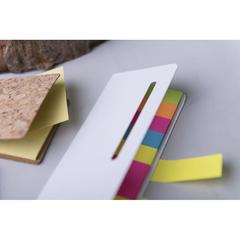 Vue Bloc Notes Karlen de couleur blanc| Krokrodeal