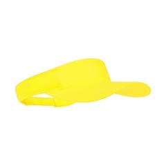 Vue Visière Gonnax de couleur jaune| Krokrodeal