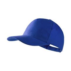 Vue Casquette Bayon de couleur bleu| Krokrodeal
