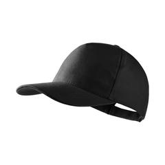 Vue Casquette Bayon de couleur noir| Krokrodeal