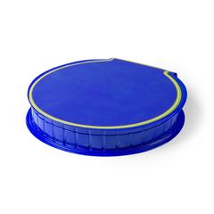 Vue Trousse Trinen de couleur bleu| Krokrodeal