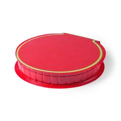 Vue Trousse Trinen de couleur rouge| Krokrodeal