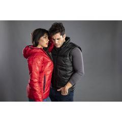 Vue Veste Luzat de couleur bleu| Krokrodeal