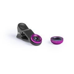Vue Lentilles Universelles Drian de couleur rose| Krokrodeal