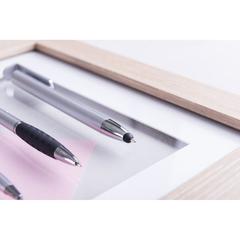 Vue Stylo Support Finex de couleur gris| Krokrodeal