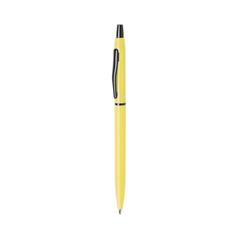 Vue Stylo Pirke de couleur jaune| Krokrodeal