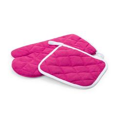 Vue Set Cuisine Leston de couleur rose| Krokrodeal