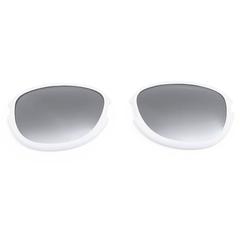Vue Lentilles Options de couleur blanc| Krokrodeal