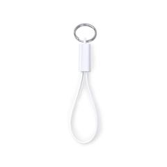 Vue Câble de Charge Pirten de couleur blanc| Krokrodeal