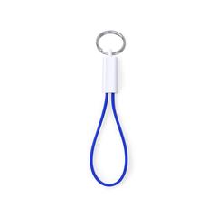 Vue Câble de Charge Pirten de couleur bleu| Krokrodeal