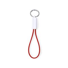 Vue Câble de Charge Pirten de couleur rouge| Krokrodeal
