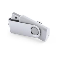 Vue Clé USB Rebik 16GB de couleur blanc| Krokrodeal