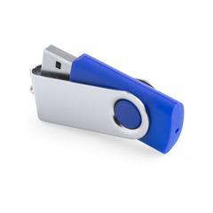 Vue Clé USB Rebik 16GB de couleur bleu| Krokrodeal