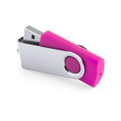 Vue Clé USB Rebik 16GB de couleur rose| Krokrodeal