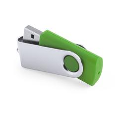 Vue Clé USB Rebik 16GB de couleur vert| Krokrodeal