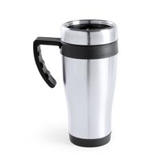 Vue Tasse Thermique Carson de couleur noir| Krokrodeal