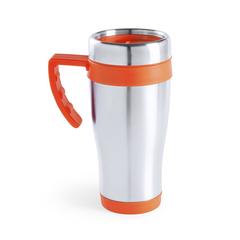 Vue Tasse Thermique Carson de couleur orange| Krokrodeal