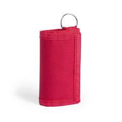 Vue Porte-Clés Porte Monnaie Motok de couleur rouge| Krokrodeal