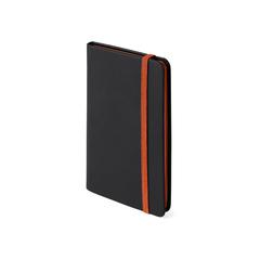 Vue Bloc Notes Clibend de couleur orange| Krokrodeal
