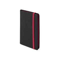 Vue Bloc Notes Clibend de couleur rouge| Krokrodeal