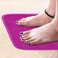 Vue Tapis Misbiz de couleur blanc| Krokrodeal