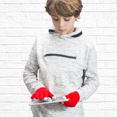 Vue générale Gant Tactile Pigun | Krokrodeal