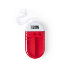 Vue Pilulier Ziprik de couleur rouge| Krokrodeal