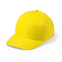 Vue Casquette Krox de couleur jaune| Krokrodeal