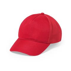 Vue Casquette Karif de couleur rouge| Krokrodeal