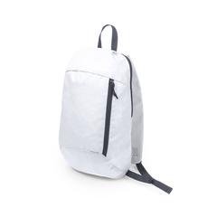 Vue Sac à Dos Decath de couleur blanc| Krokrodeal
