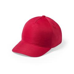 Vue Casquette Enfant Modiak de couleur rouge| Krokrodeal