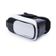 Vue Lunettes de Réalité Virtuelle Bercley de couleur blanc| Krokrodeal