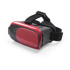 Vue Lunettes de Réalité Virtuelle Bercley de couleur rouge| Krokrodeal