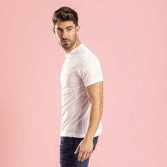 Vue T-Shirt Adulte Tecnic Rox de couleur blanc| Krokrodeal