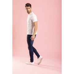 Vue T-Shirt Adulte Tecnic Rox de couleur blanc| Krokrodeal