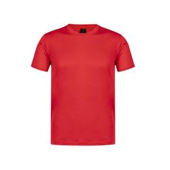 Vue T-Shirt Adulte Tecnic Rox de couleur rouge| Krokrodeal