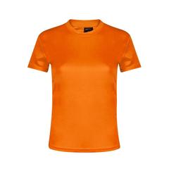 Vue T-Shirt Femme Tecnic Rox de couleur orange| Krokrodeal
