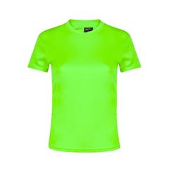 Vue T-Shirt Femme Tecnic Rox de couleur vert| Krokrodeal