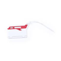 Vue Identificateur Valise Mufix de couleur rouge| Krokrodeal