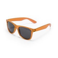 Vue Lunettes de Soleil Musin de couleur orange| Krokrodeal