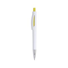 Vue Stylo Halibix de couleur jaune| Krokrodeal
