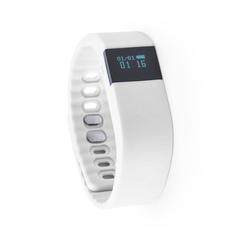 Vue Bracelet Intelligent Wesly de couleur blanc| Krokrodeal