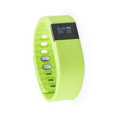 Vue Bracelet Intelligent Wesly de couleur vert| Krokrodeal