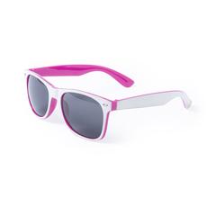 Vue Lunettes de Soleil Saimon de couleur rose| Krokrodeal