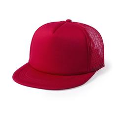 Vue Casquette Yobs de couleur rouge| Krokrodeal