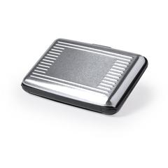 Vue Porte-Cartes Rainol de couleur gris| Krokrodeal