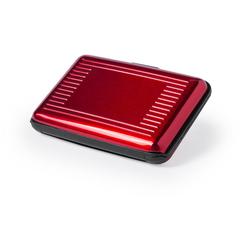Vue Porte-Cartes Rainol de couleur rouge| Krokrodeal
