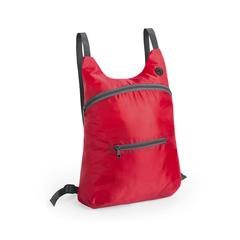 Vue Sac à Dos Pliable Mathis de couleur rouge| Krokrodeal