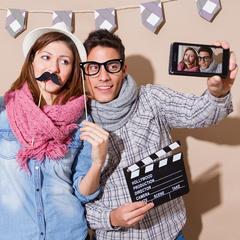 Vue générale Set Selfie Carrey | Krokrodeal